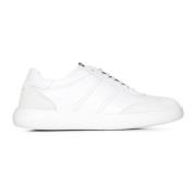 Brioni Vita Sneakers med Snörning fram White, Herr