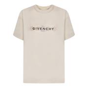 Givenchy Vita T-shirts & Polos för Män Beige, Herr