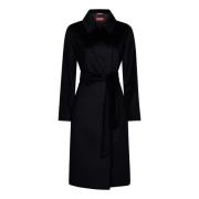 Max Mara Svarta Aw23 Damjackor & Kappor Black, Dam