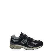 New Balance Svarta Mesh & Mocka Snörskor Black, Dam