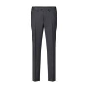 Eduard Dressler Slim Fit Ullbyxor Gray, Herr