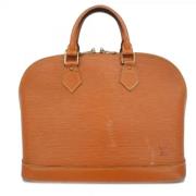 Louis Vuitton Vintage Pre-owned Tyg handvskor Brown, Dam