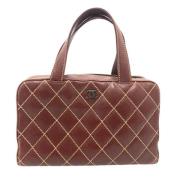 Chanel Vintage Pre-owned Laeder chanel-vskor Brown, Dam