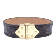 Louis Vuitton Vintage Pre-owned Metall armband Brown, Dam