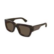 Gucci Brun Havana Solglasögon Gg1668S Modell Brown, Unisex