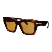 Tom Ford Stiliga solglasögon Ft1191/S Brown, Dam