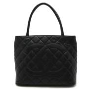 Chanel Vintage Pre-owned Laeder chanel-vskor Black, Dam