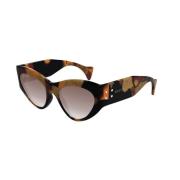 Gucci Brun Havana Solglasögon Gg1704S 002 Brown, Dam