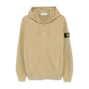 Stone Island Brun Huva Tröja Ekologisk Bomull Brown, Herr