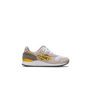 Asics Grå Mocka Nylon Sneakers Gel-Lyte III Multicolor, Herr