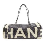 Chanel Vintage Pre-owned Laeder chanel-vskor Black, Dam