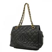 Chanel Vintage Pre-owned Laeder chanel-vskor Black, Dam