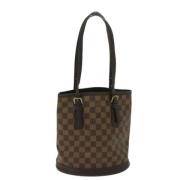 Louis Vuitton Vintage Pre-owned Canvas louis-vuitton-vskor Brown, Dam