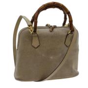 Gucci Vintage Pre-owned Mocka gucci-vskor Beige, Dam