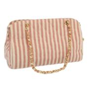 Chanel Vintage Pre-owned Canvas chanel-vskor Pink, Dam