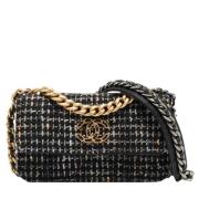 Chanel Vintage Pre-owned Tyg chanel-vskor Black, Dam