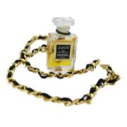 Chanel Vintage Pre-owned Metall halsband Yellow, Dam