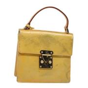 Louis Vuitton Vintage Pre-owned Laeder louis-vuitton-vskor Yellow, Dam