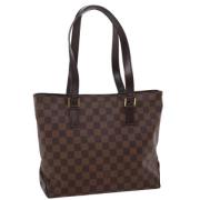 Louis Vuitton Vintage Pre-owned Canvas louis-vuitton-vskor Brown, Dam