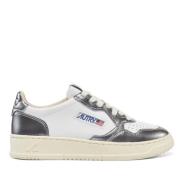 Autry Medalist Low Lädersneakers White, Unisex