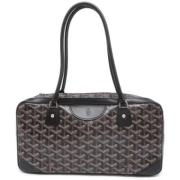 Goyard Vintage Pre-owned Laeder handvskor Black, Dam