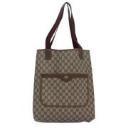 Gucci Vintage Pre-owned Laeder gucci-vskor Beige, Dam