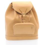 Louis Vuitton Vintage Pre-owned Laeder louis-vuitton-vskor Beige, Dam