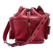 Fendi Vintage Pre-owned Laeder fendi-vskor Red, Dam