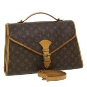 Louis Vuitton Vintage Pre-owned Canvas louis-vuitton-vskor Brown, Dam