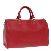 Louis Vuitton Vintage Pre-owned Laeder louis-vuitton-vskor Red, Dam