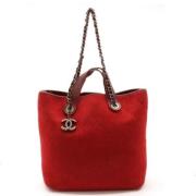 Chanel Vintage Pre-owned Ylle chanel-vskor Red, Dam