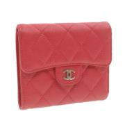 Chanel Vintage Pre-owned Laeder plnbcker Red, Dam