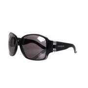 Yves Saint Laurent Vintage Pre-owned Plast solglasgon Black, Dam