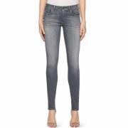 Dondup Stretch Skinny Grå Tvättade Jeans Gray, Dam