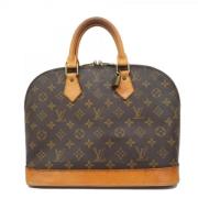 Louis Vuitton Vintage Pre-owned Tyg louis-vuitton-vskor Brown, Dam