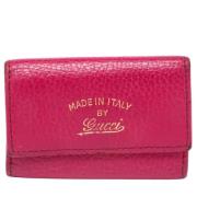 Gucci Vintage Pre-owned Laeder plnbcker Pink, Dam