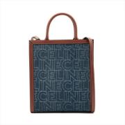 Celine Vintage Pre-owned Canvas celine-vskor Blue, Dam