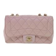 Chanel Vintage Pre-owned Laeder chanel-vskor Pink, Dam