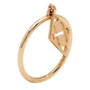 Hermès Vintage Pre-owned Roseguld ringar Yellow, Dam