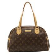 Louis Vuitton Vintage Pre-owned Canvas louis-vuitton-vskor Brown, Dam