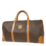 Celine Vintage Pre-owned Canvas celine-vskor Brown, Dam