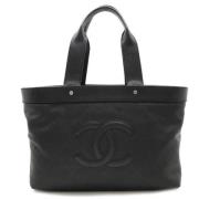 Chanel Vintage Pre-owned Laeder chanel-vskor Black, Dam