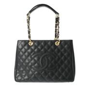 Chanel Vintage Pre-owned Laeder chanel-vskor Black, Dam