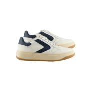 Valsport 1920 Blå Vit Läder Sneakers Anpassad Sula White, Herr