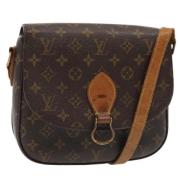 Louis Vuitton Vintage Pre-owned Canvas louis-vuitton-vskor Brown, Dam