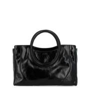 Staud Klassisk Svart Satchel Väska Black, Dam