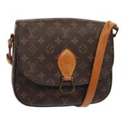 Louis Vuitton Vintage Pre-owned Canvas louis-vuitton-vskor Brown, Dam