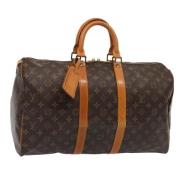 Louis Vuitton Vintage Pre-owned Canvas louis-vuitton-vskor Brown, Dam