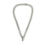 Dior Vintage Pre-owned Silver halsband Gray, Dam