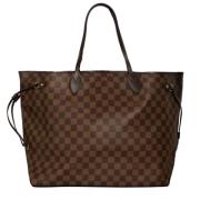 Louis Vuitton Vintage Pre-owned Canvas louis-vuitton-vskor Brown, Dam